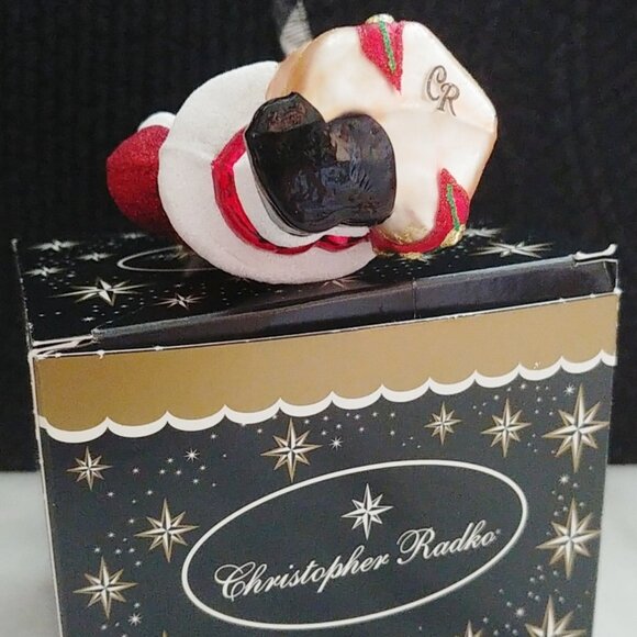 Christopher Radko Little Gems Ornament 'Christmas Caller', 2010 NIB - Picture 2 of 5